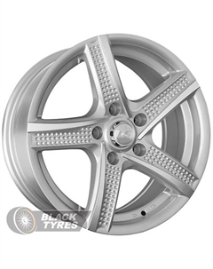 Литой диск 758 7.5x17/5x114.3 D73.1 ET45, Серебристые Ls wheels