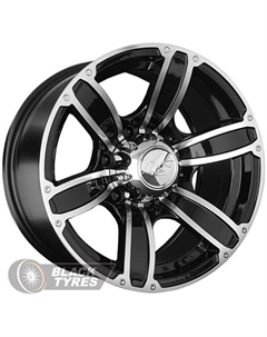 Литой диск 766 8x16/6x139.7 D107.1 ET10, Черные Ls wheels