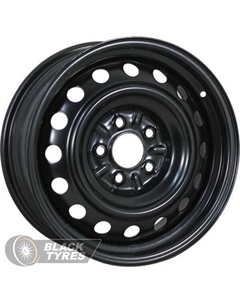 Стальной диск X40932 5.5x15/5x100 D57.1 ET40, Черные Trebl