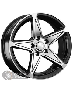 Литой диск 852 7.5x17/5x114.3 D73.1 ET38, Черные Ls wheels