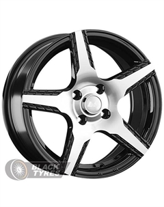 Литой диск 888 7.5x17/5x114.3 D73.1 ET35, Черные Ls wheels