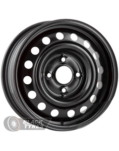 Стальной диск 7730 5.5x15/4x114.3 D66.1 ET40, Черные Trebl