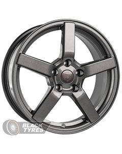 Литой диск R-02 7x17/4x100 D60.1 ET35, Серые Nz