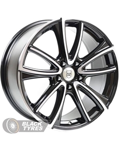 Литой диск TL 682 7x16/5x114.3 D67.1 ET40, Черные Tech line