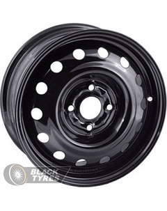 Стальной диск 53B35B 5.5x14/4x98 D58.6 ET35, Черные Trebl