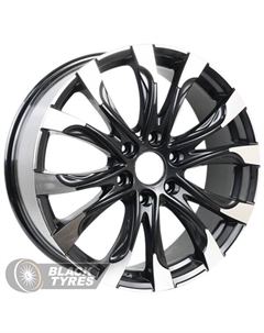 Литой диск R022 8x20/6x139.7 D100.1 ET34, Черные Rst