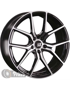 Литой диск RC47 8.5x19/5x114.3 D67.1 ET45, Черные Ls flowforming
