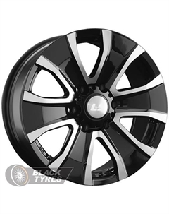 Литой диск 953 8.5x20/6x139.7 D100.1 ET36, Черные Ls wheels