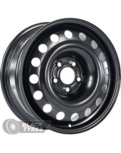 Стальной диск X40959 7x17/5x114.3 D66.6 ET37, Черные Trebl