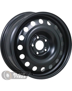 Стальной диск R-1728 7x17/5x114.3 D67.1 ET47, Черные Trebl