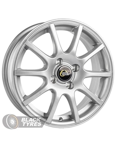 Литой диск CR-16 6x15/4x98 D58.6 ET40, Серебристые Cross street