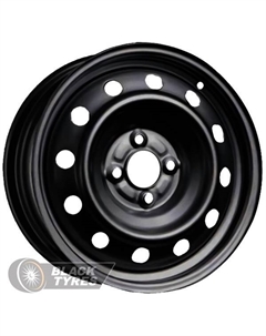 Стальной диск 6515 5.5x14/4x100 D56.6 ET39, Черные Trebl