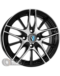 Литой диск 1506 6x15/4x100 D54.1 ET45, Черные Venti