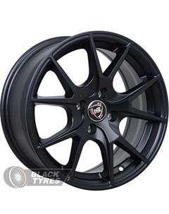 Литой диск H-04 7.5x17/4x100 D54.1 ET38, Черные Nz