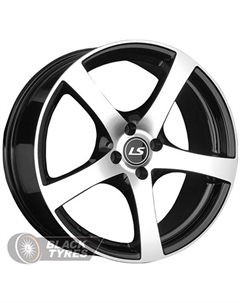 Литой диск 357 7x17/4x98 D58.6 ET28, Черные Ls wheels
