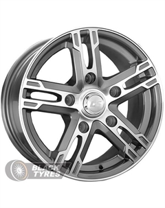 Литой диск 215 6.5x15/5x139.7 D98.5 ET40, Серые Ls wheels
