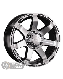 Литой диск 1289 7.5x17/6x139.7 D106.1 ET25, Черные Ls wheels