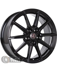 Литой диск R-03 6.5x16/5x114.3 D67.1 ET43, Черные Nz