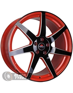 Литой диск Model-57 8x19/5x112 D66.6 ET39, Красные Yokatta