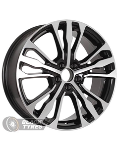 Литой диск R188 7x18/5x108 D65.1 ET36, Черные Rst