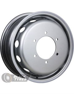 Стальной диск 9197 5.5x16/6x180 D138.8 ET109.5, Серебристые Trebl