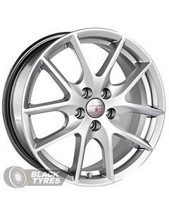 Литой диск M59 6.5x16/5x112 D57.1 ET45, Серебристые Alcasta