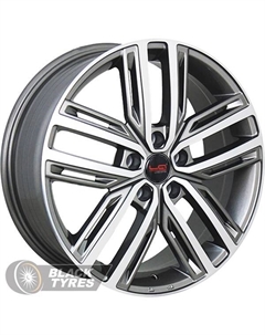 Литой диск VV227 7x18/5x112 D57.1 ET43, Серые Legeartis