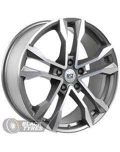 Литой диск R068 8x18/5x114.3 D60.1 ET30, Серые Rst