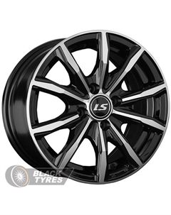 Литой диск 786 6x14/4x98 D58.6 ET35, Черные Ls wheels