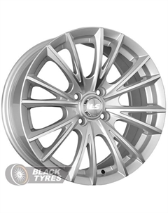 Литой диск 751 7x16/4x100 D73.1 ET40, Серебристые Ls wheels