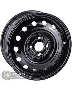 Стальной диск 64E45H 6x15/4x114.3 D67.1 ET45, Черные Trebl