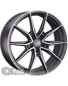 Литой диск RC58 8.5x20/5x112 D66.6 ET35, Серые Ls flowforming