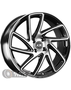 Литой диск 1054 7.5x17/4x100 D60.1 ET40, Черные Ls wheels