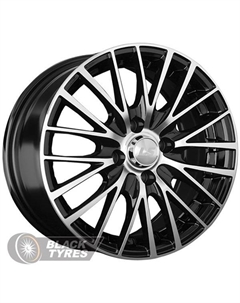 Литой диск 768 7.5x17/4x100 D73.1 ET38, Черные Ls wheels
