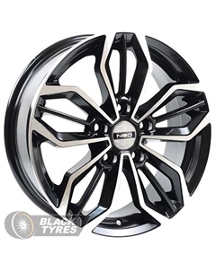 Литой диск 680 6.5x16/5x108 D63.4 ET50, Черные Neo