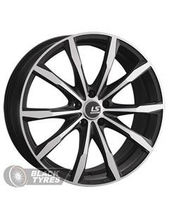 Литой диск RC38 8.5x20/5x112 D66.6 ET30, Черные Ls flowforming