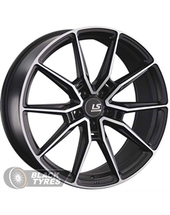 Литой диск RC58 9x20/5x112 D66.6 ET26, Черные Ls flowforming