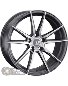 Литой диск RC35 8x18/5x112 D66.6 ET30, Серые Ls flowforming