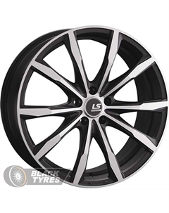 Литой диск RC38 8x19/5x114.3 D67.1 ET45, Черные Ls flowforming