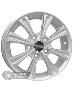 Литой диск TL 523 6x15/4x100 D54.1 ET45, Серебристые Tech line