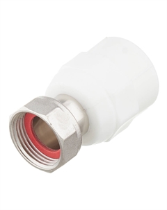 Муфта полипропиленовая с накидной гайкой 25 мм х 3/4 ВР(г) (VTp.708.0.02505) Valtec
