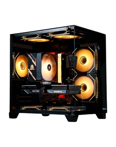 Системный блок Gigabyte, 16 ГБ/1 ТБ, R5 9600X, RTX 4070 Super, S900 Case, чёрный