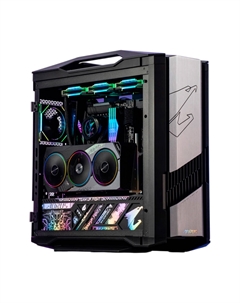 Системный блок Gigabyte, 32 ГБ/2 ТБ, Ultra 9 285K, RTX 4080 Super, AC601G Case, чёрный