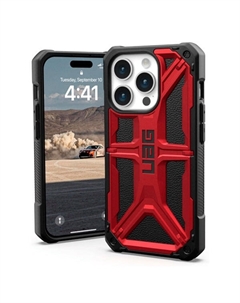 Чехол UAG Monarch для iPhone 15 Pro Max, Crimson Uag