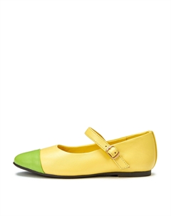 Туфли Bebe Leather 2.0 Yellow/Green Age of innocence