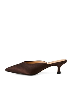 Мюли Brenda Satin Brown Age of innocence