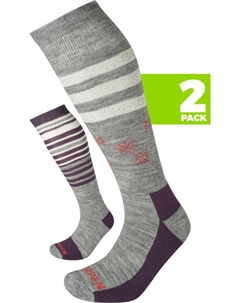 Носки S2MWE Ski Mid Eco (2 пары) женские Lorpen