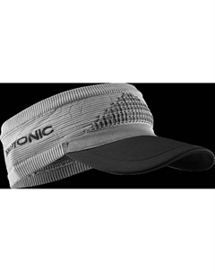 Повязка на голову Fennec 4.0 c козырьком серый 1 X-bionic