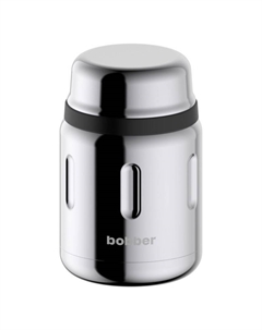 Термос для еды 0.7L серебристый 700МЛ Bobber