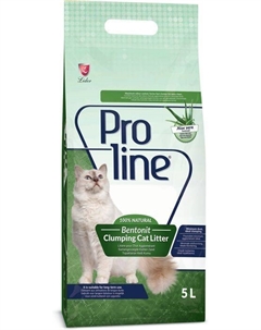 Наполнитель для кошачьего туалета, с ароматом алоэ вера (5 л) Proline